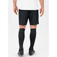 Șort sport pentru bărbați JAKO Manchester 2.0, fără chilot interior, negru, mărimea 3XL, material care elimină umiditatea, 100% poliester, talie elastică 3
