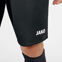 Șort sport pentru bărbați JAKO Manchester 2.0, fără chilot interior, negru, mărimea 3XL, material care elimină umiditatea, 100% poliester, talie elastică 6