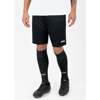 Șort sport pentru bărbați JAKO Manchester 2.0, fără chilot interior, negru, mărimea 3XL, material care elimină umiditatea, 100% poliester, talie elastică 2