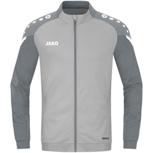 JAKO Performance muška poliesterska jakna, soft grey/kameno siva, veličina L - zaprljana sprijeda (inače kao nova) (stanje: vidi 2. sliku)