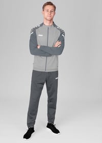 Pánska polyesterová bunda JAKO Performance – Soft Grey/kamenná sivá, veľkosť L 3