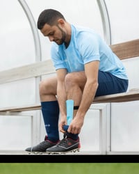 Chrániče holení JAKO River Classic Unisex – veľkosť M, čierne 5