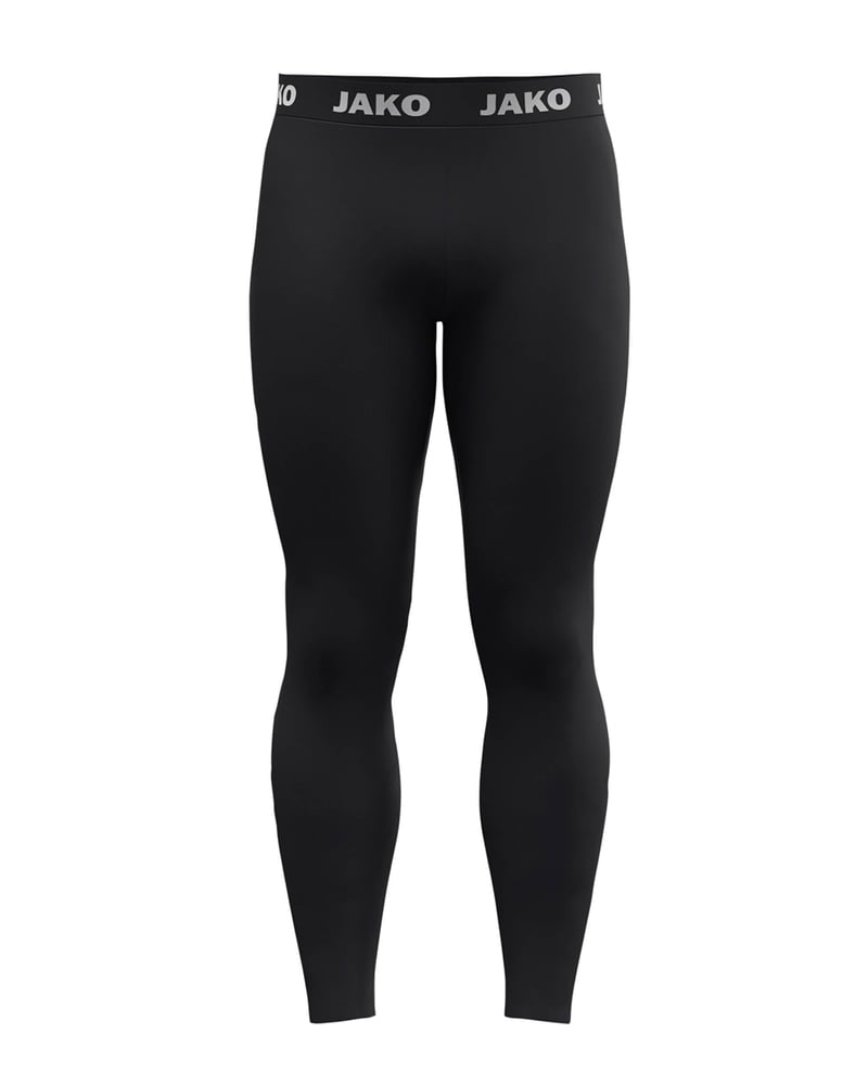 Colanți funcționali unisex JAKO – Negru, mărimea L – Pantaloni lungi funcționali pentru bărbați și femei