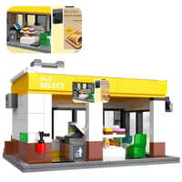 JAMARA 402870 CADA Shell Select Bricks Stavebnica Žltá - Technická stavebnica pre deti od 8 rokov, otváracie dvere 5