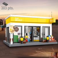 JAMARA 402870 CADA Shell Select Bricks Stavebnica Žltá - Technická stavebnica pre deti od 8 rokov, otváracie dvere 2