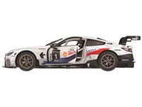 JAMARA 403130 BMW M8 GTE 1:18 diaľkovo ovládané auto 2,4 GHz biele, stavebnica bez nutnosti náradia, detailný interiér s otváracími dverami 5