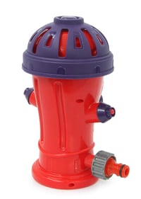 Jamara 460622 Mc Fizz Hasiaci hydrant s vodným rozprašovačom Happy – Otočný záhradný zavlažovač, na štandardnú hadicu, viacfarebný, 160x90x210 mm 5