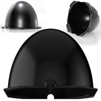 Janaa zapustené puzdro pre bodové svetlo, 20 ks, priemer 22 cm, výška 14 cm, ohňovzdorné, energeticky úsporné, pre LED a halogénové svetlá, vhodné pre kamennú a sklenú vlnu 1