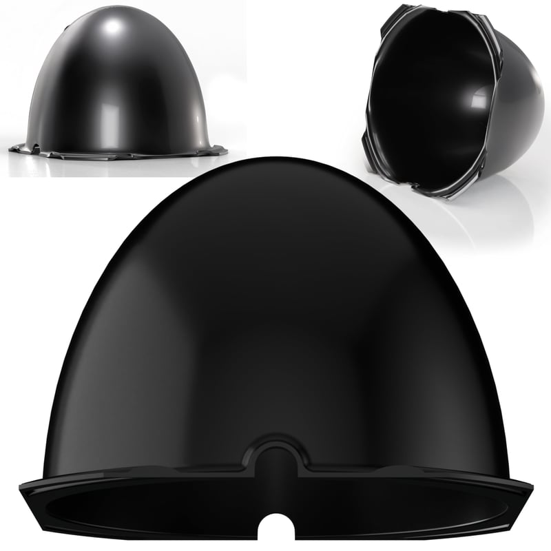 Janaa zapustené puzdro pre bodové svetlo, 20 ks, priemer 22 cm, výška 14 cm, ohňovzdorné, energeticky úsporné, pre LED a halogénové svetlá, vhodné pre kamennú a sklenú vlnu