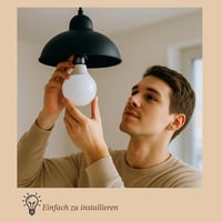 JANDEI G95 E27 LED žarulja u obliku kugle 15W (ekvivalent 120W halogene žarulje), hladno bijela svjetlost 6000K, 1500 lumena, CRI80, kut osvjetljenja 270°, nije prigušiva, za ured i kuhinju 6