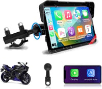 Jansite 7 hüvelykes motoros navigáció IP67 vízálló kijelző CarPlay Android 1