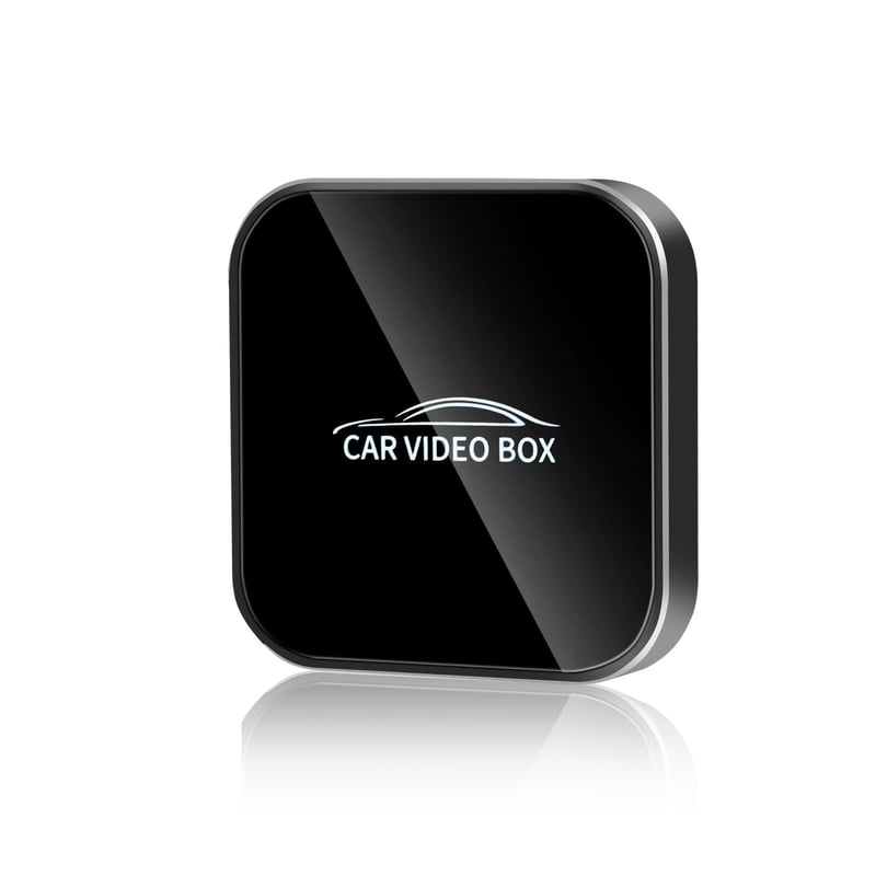 Jansite CP51 3-u-1 bežični CarPlay/Android Auto adapter - crni