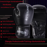 JANTEELGO 180 cm Álló Boxzsák PU Boxkesztyűvel Felnőtteknek és Fiataloknak 3
