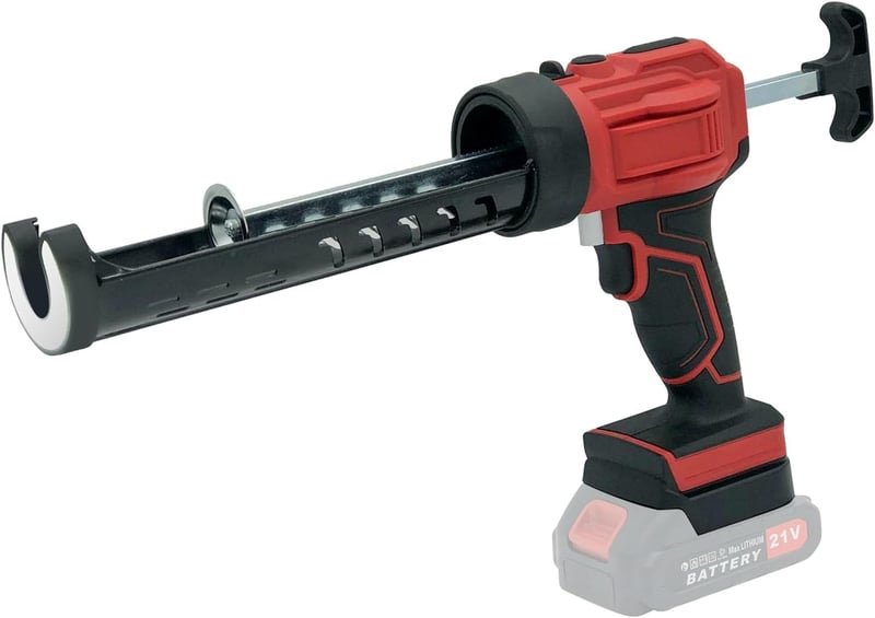JAOGAUS Akkumulátoros Kinyomópisztoly Makita 18V Kompatibilis - 300ml Kartushoz, 4 Sebességes, LED Világítással, 2500N Erő, Szilikon és Tömí