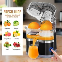 JAOGAUS elektromos citrusprés 100W dupla fejjel, narancsprés, citromprés 2