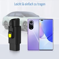 Adaptor cablu de încărcare JAOGAUS EV, mufă Type 2 (IEC 62196) – priză Type 1 (SAE J1772), 32A 250V 7.2KW, convertor conector stație de încărcare mașină electrică cu clips 7
