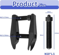 JAOGAUS Gömbcsap Szétválasztó Készlet 22-36mm Kontrollkar Eltávolító Szerszám 5