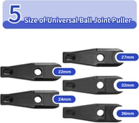 JAOGAUS Gömbcsap Szétválasztó Készlet 22-36mm Kontrollkar Eltávolító Szerszám 2