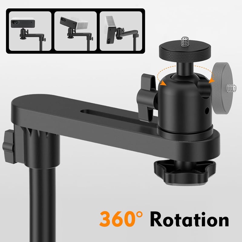 JAOGAUS Projektor Állvány Magasságállítható 122-154cm Tripod 360° Forgás