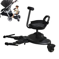 JAOGAUS Univerzális Buggy Board Ülésével 2-6 Éves Gyerekeknek, 25 kg Terhelhetőség 1