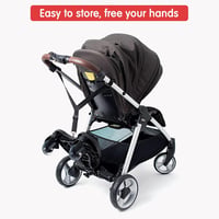 JAOGAUS Univerzális Buggy Board Ülésével 2-6 Éves Gyerekeknek, 25 kg Terhelhetőség 7