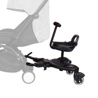 JAOGAUS Univerzális Buggy Board Ülésével 2-6 Éves Gyerekeknek, 25 kg Terhelhetőség 2