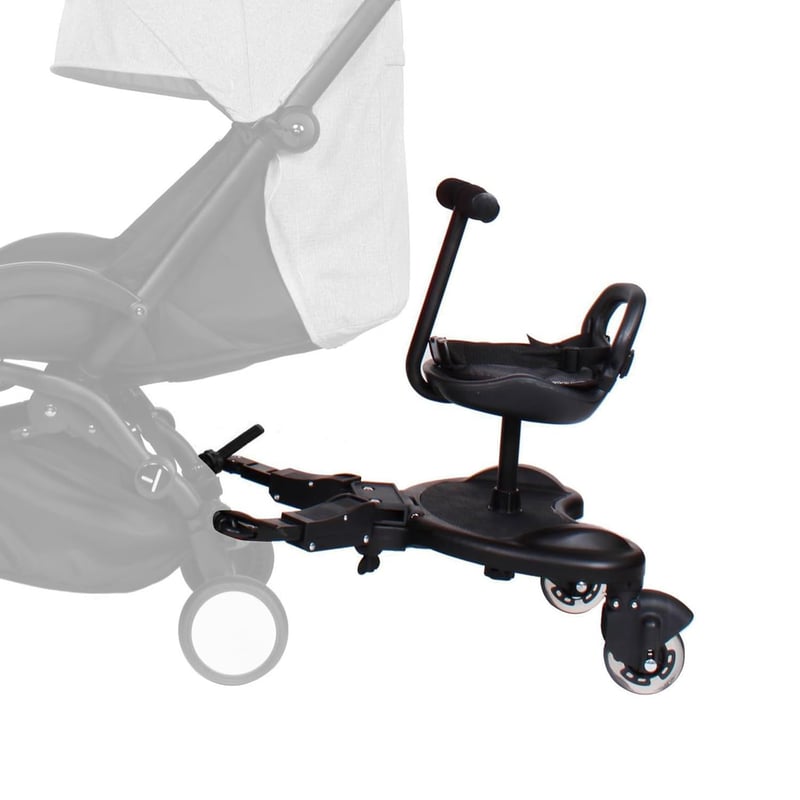 JAOGAUS Univerzális Buggy Board Ülésével 2-6 Éves Gyerekeknek, 25 kg Terhelhetőség