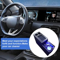 JAOGAUS VW T5 T6 T6.1 Középkonzol Tárolóval Vezeték Nélküli Töltéssel USB LED 7