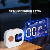 JAOGAUS WiFi SOS tiesňový hlásič pre seniorov a pacientov – 6x bezdrôtové núdzové tlačidlo + 1x prijímač, systém privolania pomoci pre opatrovateľov 4