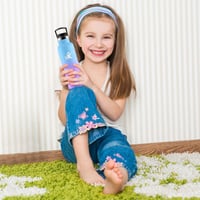 JAPORIA Boca od nehrđajućeg čelika 500 ml, dvostruka toplinska izolacija, bez BPA, termos boca otporna na curenje za školu, biciklizam, trčanje 7