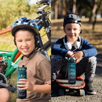 Športová fľaša JAPORIA 1,5 l so sitkom, časovou značkou, bez obsahu BPA, nepriepustná fľaša na vodu na fitnes, do posilňovne, školy aj kancelárie 8