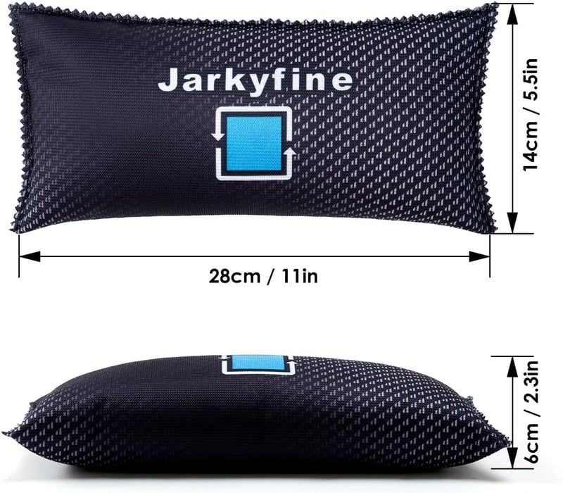 Jarkyfine Autós Páramentesítő 1000g - Újrahasználható Szilika Gél Nedvességelnyelő Autóablak Párásodás Ellen - Szekrénybe, Raktárba, Jachtra