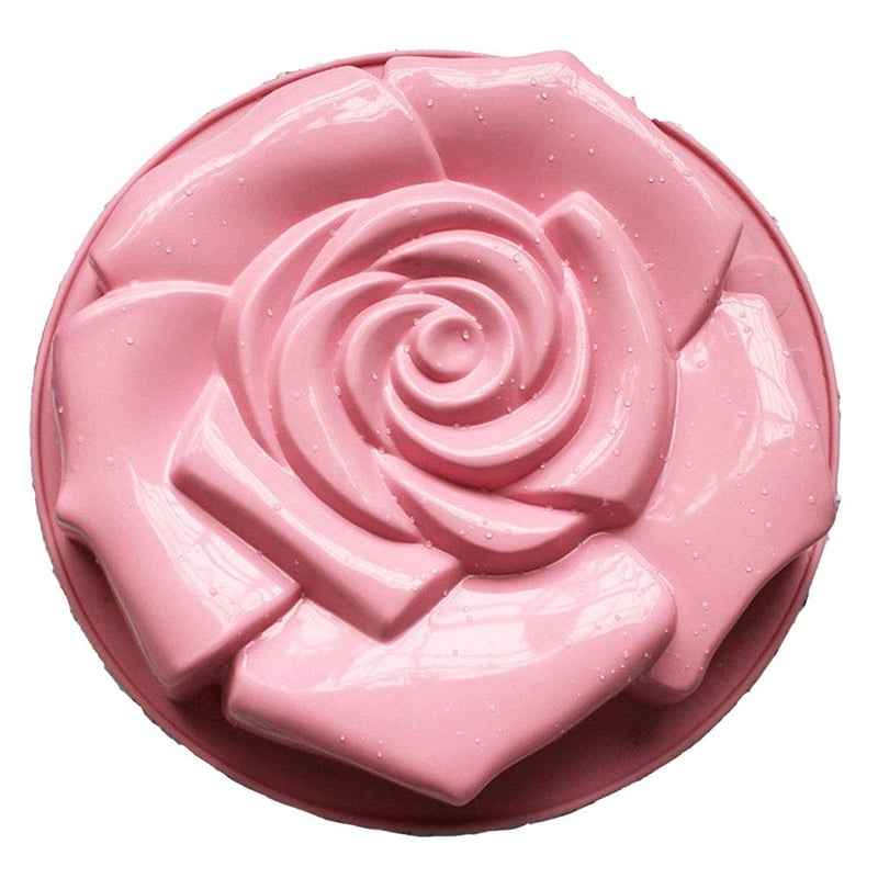 Silikónová forma na pečenie JasCherry Premium Rose – Nepriľnavá forma na bábovku, chlieb a torty, veľká forma na želé, Cake 5