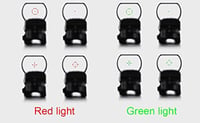 JASHKE Red Dot Irányzék - Piros-Zöld Reflexiós Céltávcső 4 Féle Célzóponttal, 11mm-es Sínre, Légfegyverekhez és Vadászpuskákhoz 7