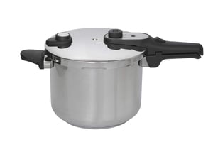 Ekspres lonac Jata HOLL2230, 10 litara, nehrđajući čelik, prikladan za indukciju i sve vrste štednjaka, promjer 24 cm, korišteno