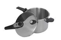 Tlakový hrniec Jata HOLL2230, 10 litrov, nehrdzavejúca oceľ, vhodný na všetky typy sporákov vrátane indukcie, priemer 24 cm 2