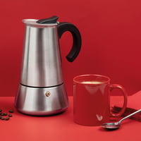 Jata Odin CAX 104 Moka Kávéfőző Rozsdamentes Acél 9 Csészés 4