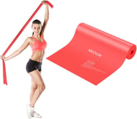 JATEKA Fitness Gumiszalag 2 méter Edzéshez Otthoni Edzéshez - Single pack in red 1