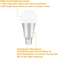 Jayool 10W E27 RGBW LED izzó távirányítóval, színváltó, időzítés, 120 szín 8