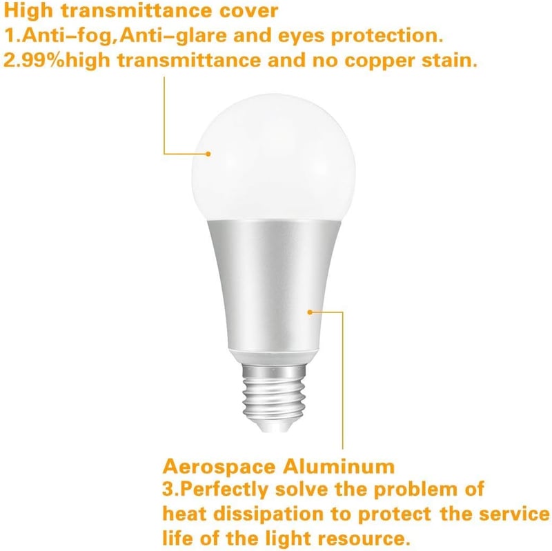 Jayool 10W E27 RGBW LED izzó távirányítóval, színváltó, időzítés, 120 szín
