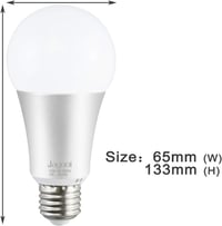 Jayool 10W E27 RGBW LED izzó távirányítóval, színváltó, időzítés, 120 szín 10