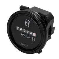 Jayron AC 110V-220V Kerek Kvarckristályos Üzemóra Számláló Traktor Generátor Fűnyíró Géphez 1