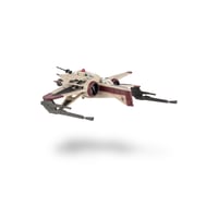 Sada Jazwares Star Wars Micro Galaxy Squadron ARC-170 Starfighter – 20 cm vesmírna loď s 3 mikrofigúrkami, oficiálna súprava SWJ0398 3