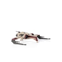 Sada Jazwares Star Wars Micro Galaxy Squadron ARC-170 Starfighter – 20 cm vesmírna loď s 3 mikrofigúrkami, oficiálna súprava SWJ0398 5