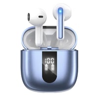 JBES Bluetooth 5.4 in-ear fülhallgató, 6 ENC mikrofon, 60 óra, IP5, USB-C - kék 1