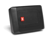 Aktívny kompaktný subwoofer do auta JBL BassPro Nano pod sedadlo, 15x20 cm, 200W, čierny set 7