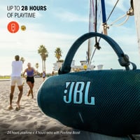 Prenosný Bluetooth reproduktor JBL Charge 6, 28-hodinová výdrž batérie, vodotesnosť IP68, odolnosť voči prachu a nárazom, AI Sound Boost, Auracast, čierny 6
