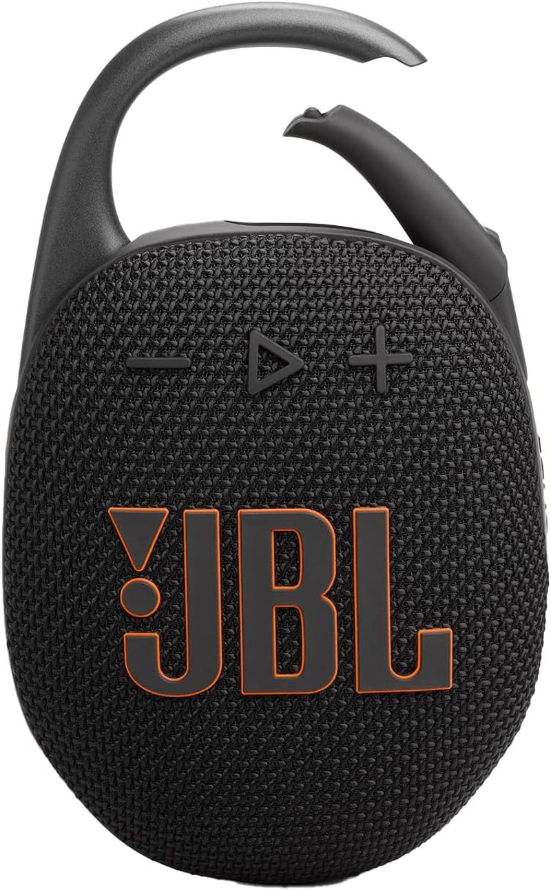 JBL Clip 5 Fekete Hordozható Bluetooth Hangszóró Vízálló Porálló 12 Óra Üzemidő - Black