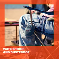 JBL Clip 5 Hordozható Bluetooth Hangszóró Piros Karabinerrel IP67 Vízálló 12 Óra Akkumulátor JBL Pro Sound Mély Basszus 6
