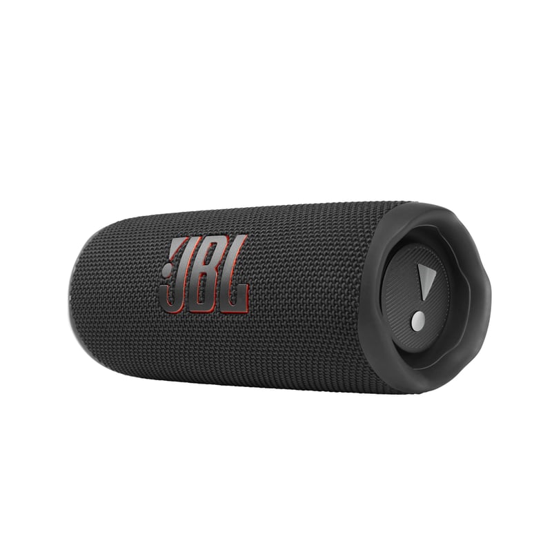 Bluetooth reproduktor JBL Flip 6 čierny – Vodoodolný prenosný reproduktor s 2-pásmovou sústavou, hlbokými basmi a 12-hodinovou výdržou batérie